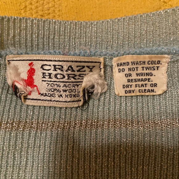 Vintage metallic sweater - Picture 2 of 2